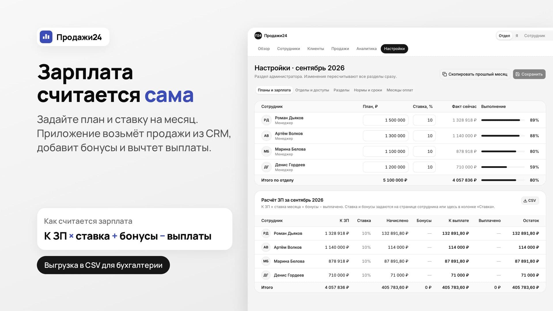 Продажи24 — скриншот 3