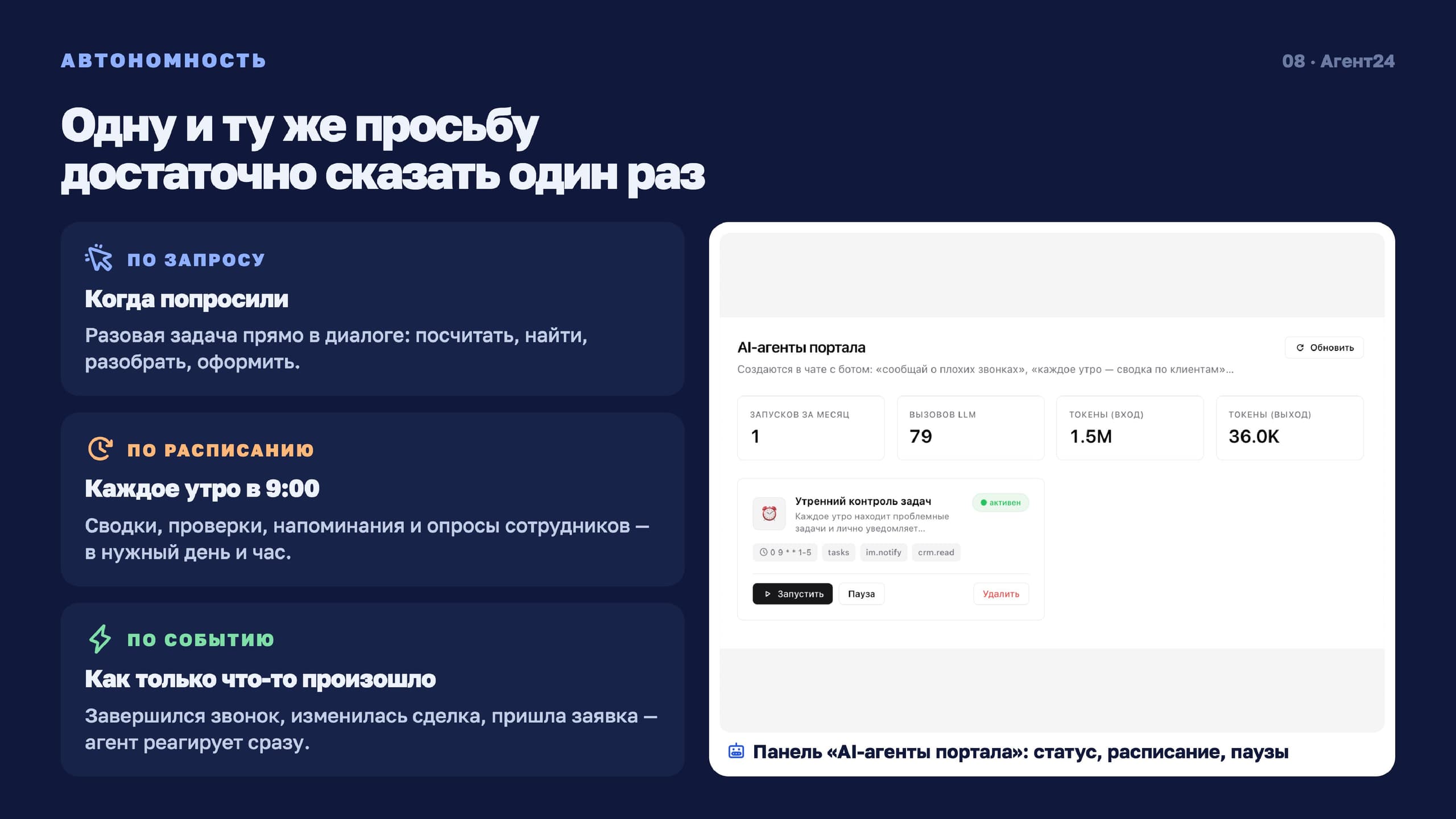 AI Агент24 — скриншот 8