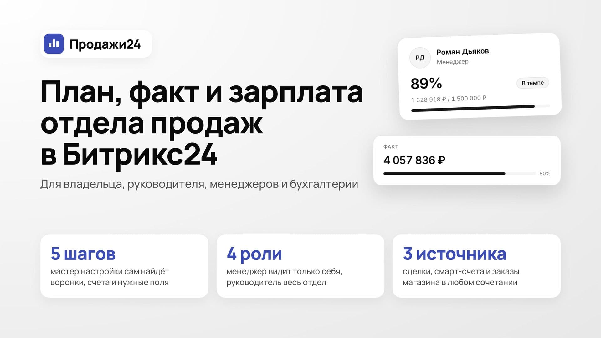 Продажи24 — скриншот 1